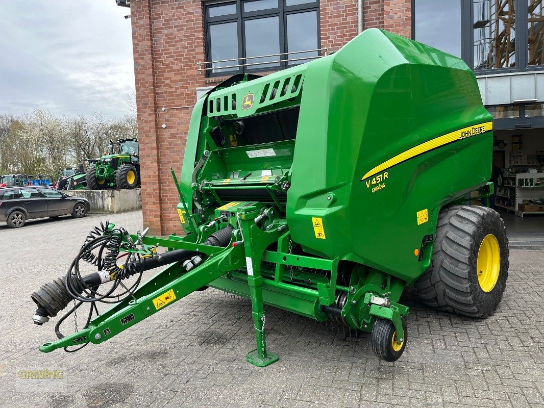 Press-/Wickelkombination typu John Deere V451R, Gebrauchtmaschine w Ahaus (Zdjęcie 1)