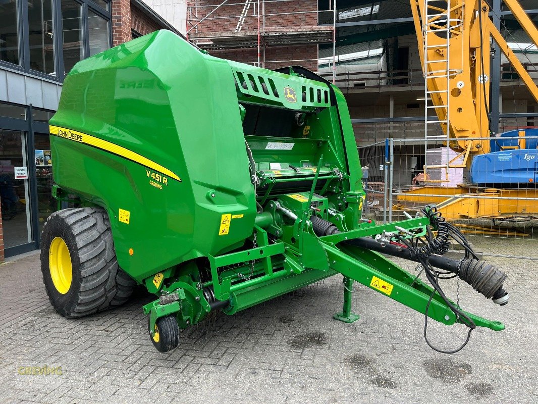 Press-/Wickelkombination typu John Deere V451R, Gebrauchtmaschine w Ahaus (Zdjęcie 3)