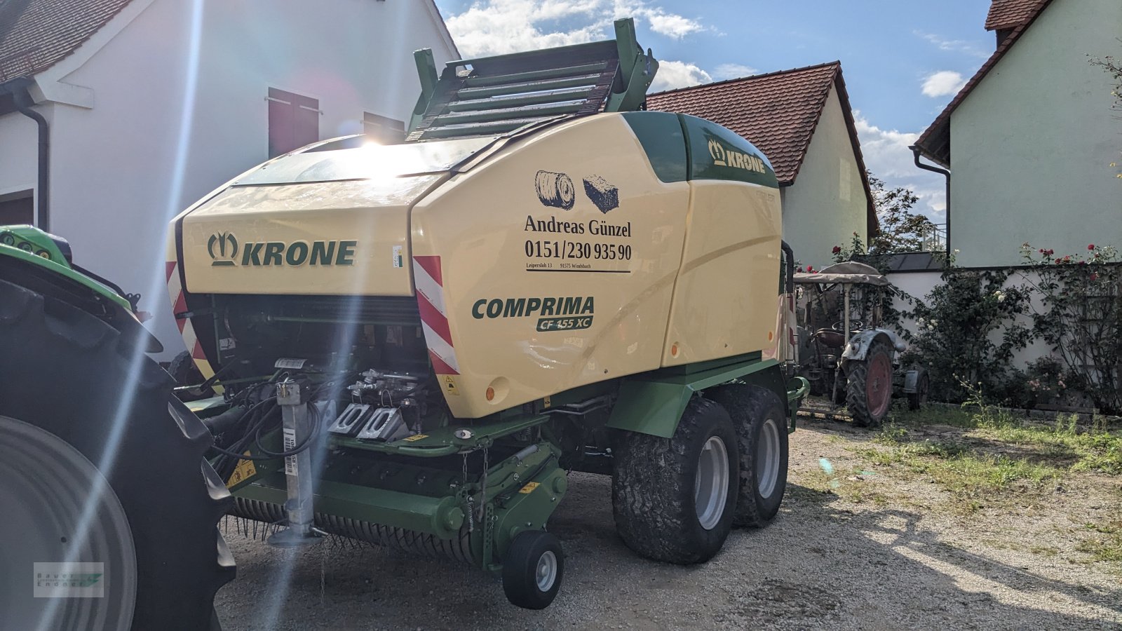 Press-/Wickelkombination a típus Krone Comprima CF 155 XC, Gebrauchtmaschine ekkor: Abenberg (Kép 2)