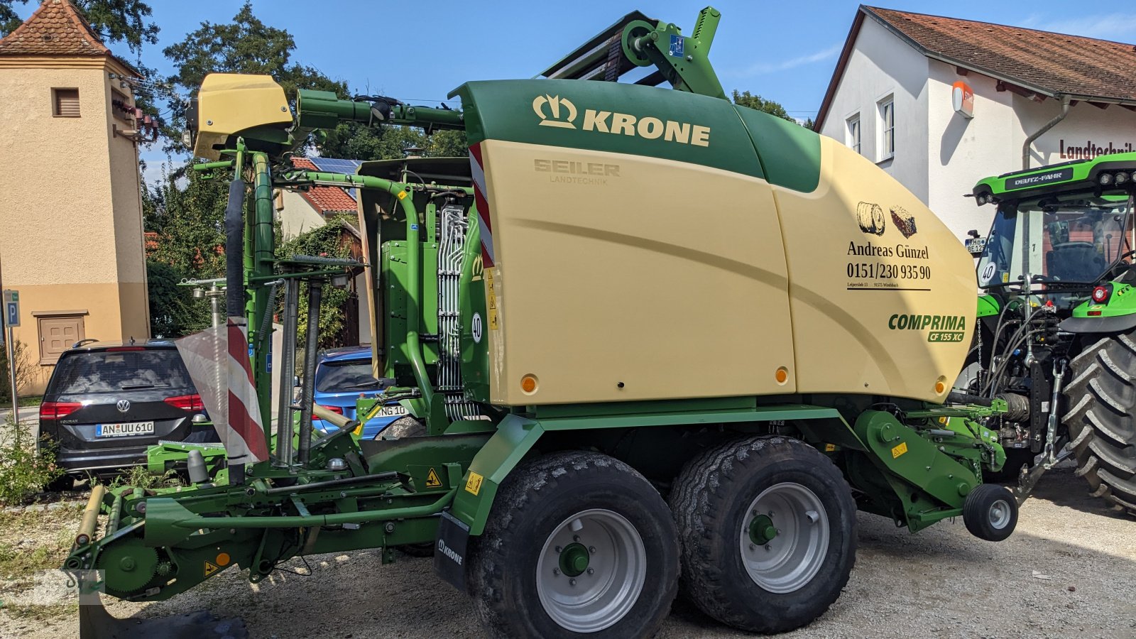 Press-/Wickelkombination za tip Krone Comprima CF 155 XC, Gebrauchtmaschine u Abenberg (Slika 4)