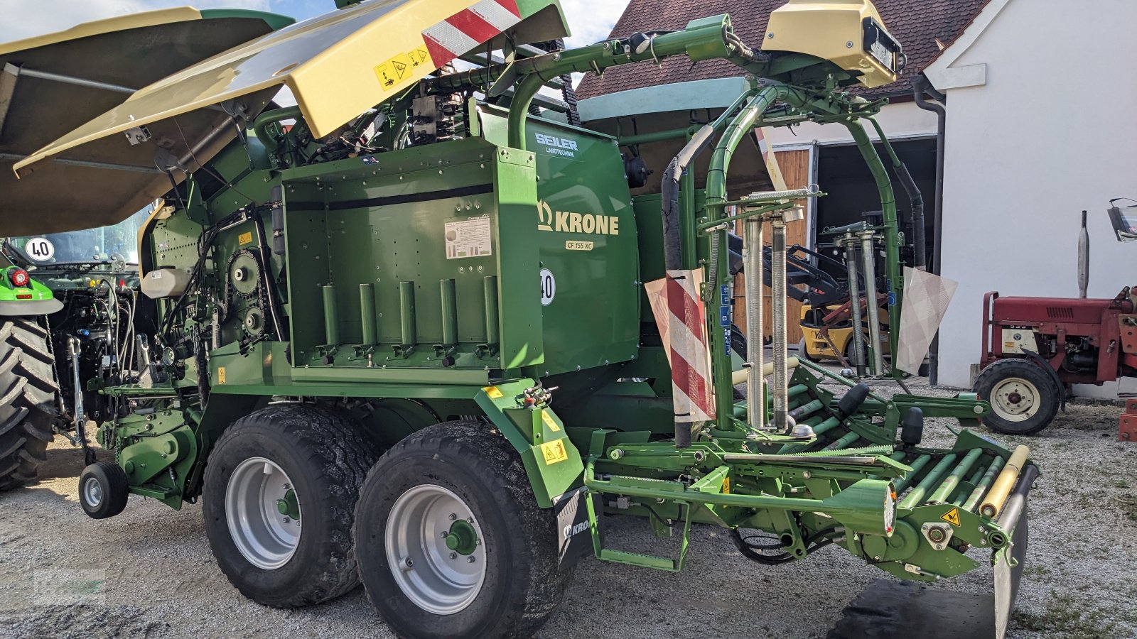 Press-/Wickelkombination za tip Krone Comprima CF 155 XC, Gebrauchtmaschine u Abenberg (Slika 9)