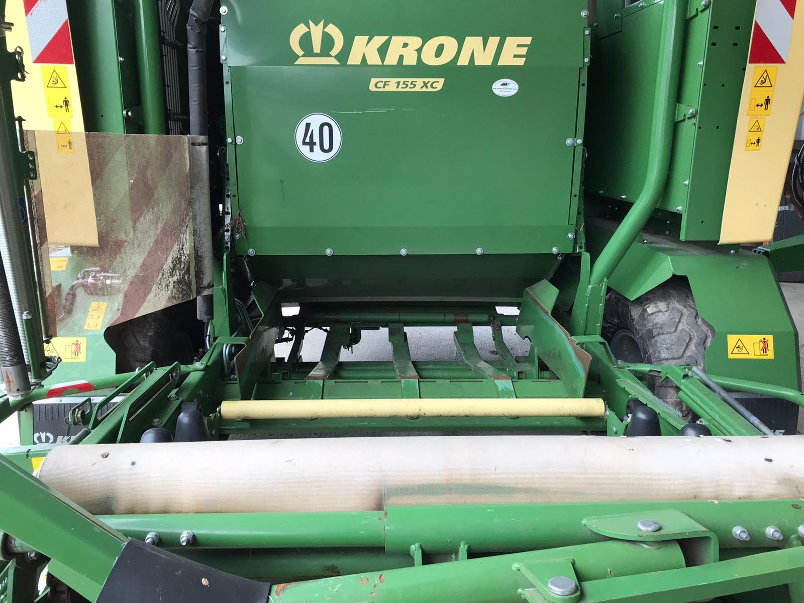 Press-/Wickelkombination of the type Krone Comprima CF 155 XC, Gebrauchtmaschine in Woldegk (Picture 6)