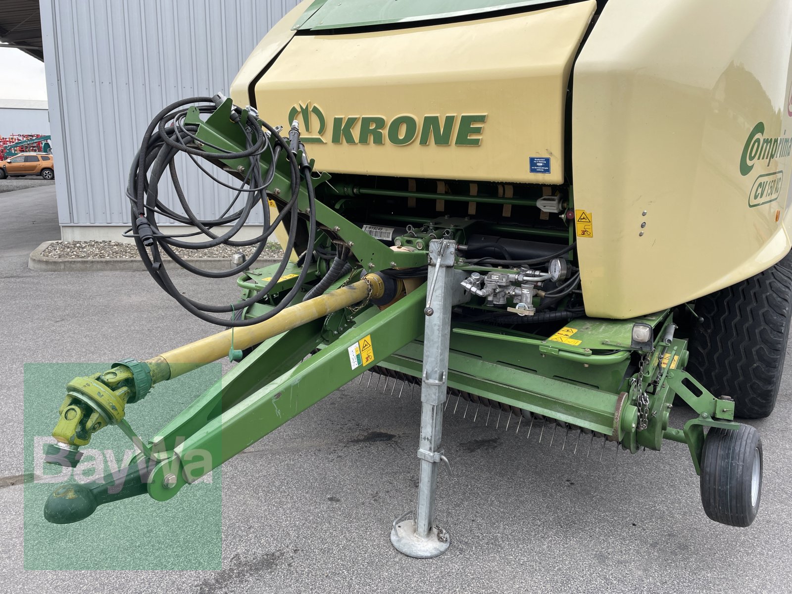 Press-/Wickelkombination tip Krone Comprima CV 150 XC, Gebrauchtmaschine in Bamberg (Poză 2)