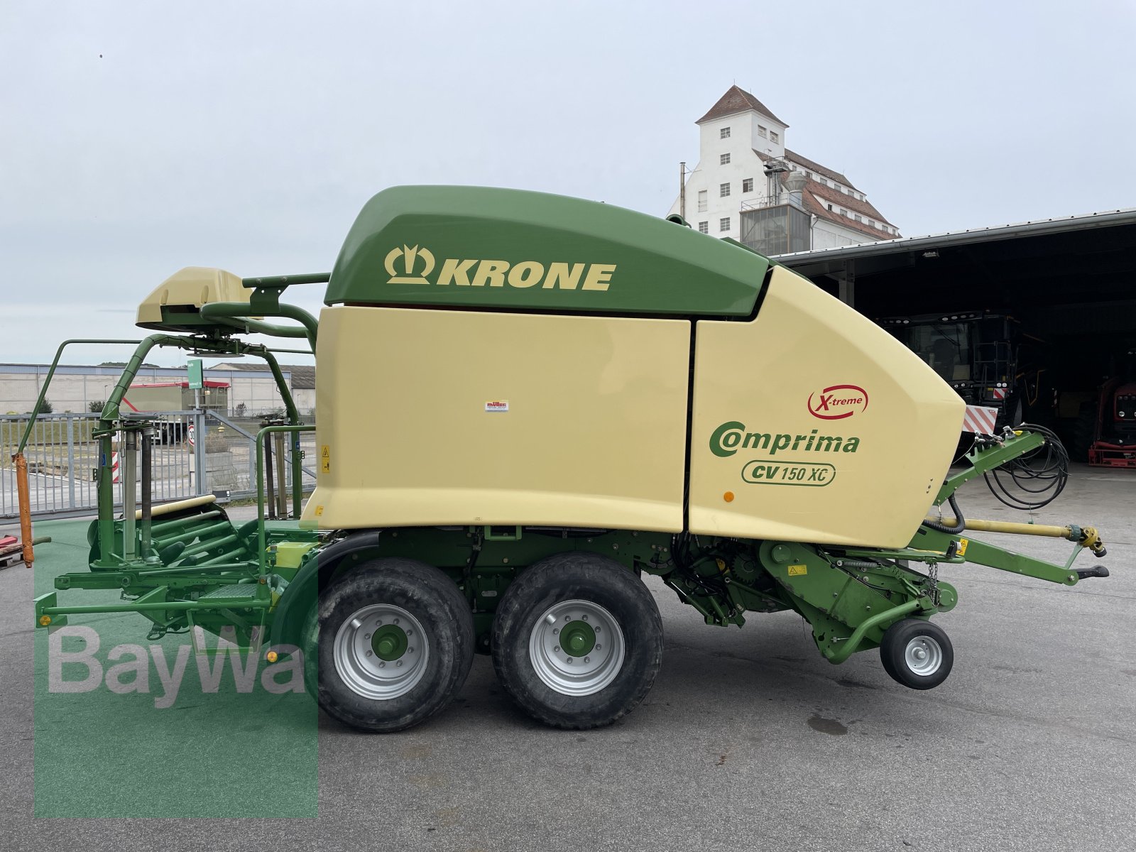 Press-/Wickelkombination van het type Krone Comprima CV 150 XC, Gebrauchtmaschine in Bamberg (Foto 7)