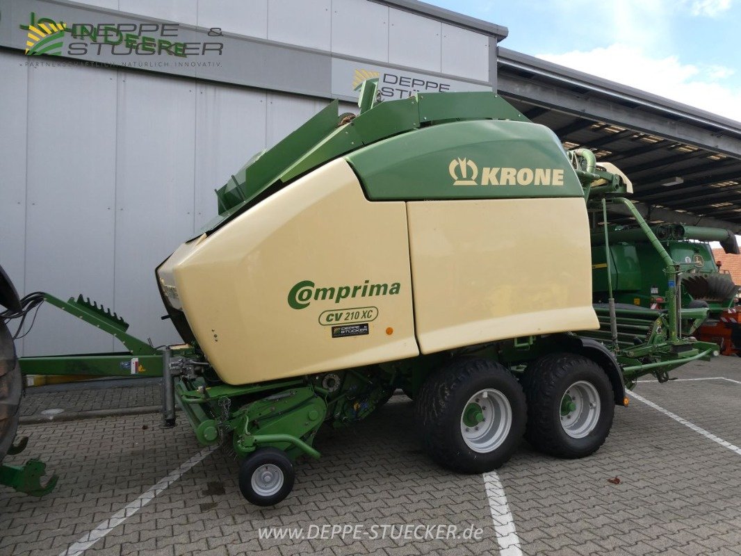 Press-/Wickelkombination van het type Krone Comprima CV 210 XC, Gebrauchtmaschine in Lauterberg/Barbis (Foto 1)