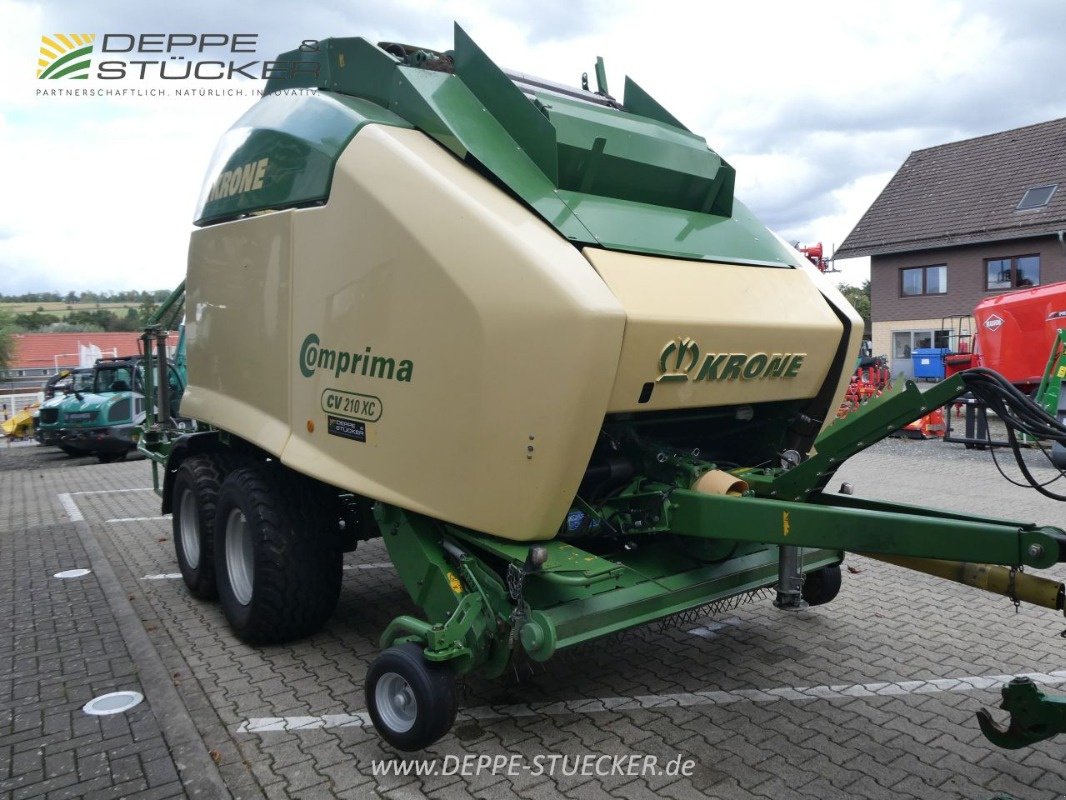 Press-/Wickelkombination van het type Krone Comprima CV 210 XC, Gebrauchtmaschine in Lauterberg/Barbis (Foto 10)