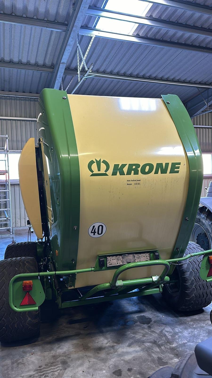 Press-/Wickelkombination del tipo Krone Comprima V 210 XC, Gebrauchtmaschine en Husum (Imagen 8)