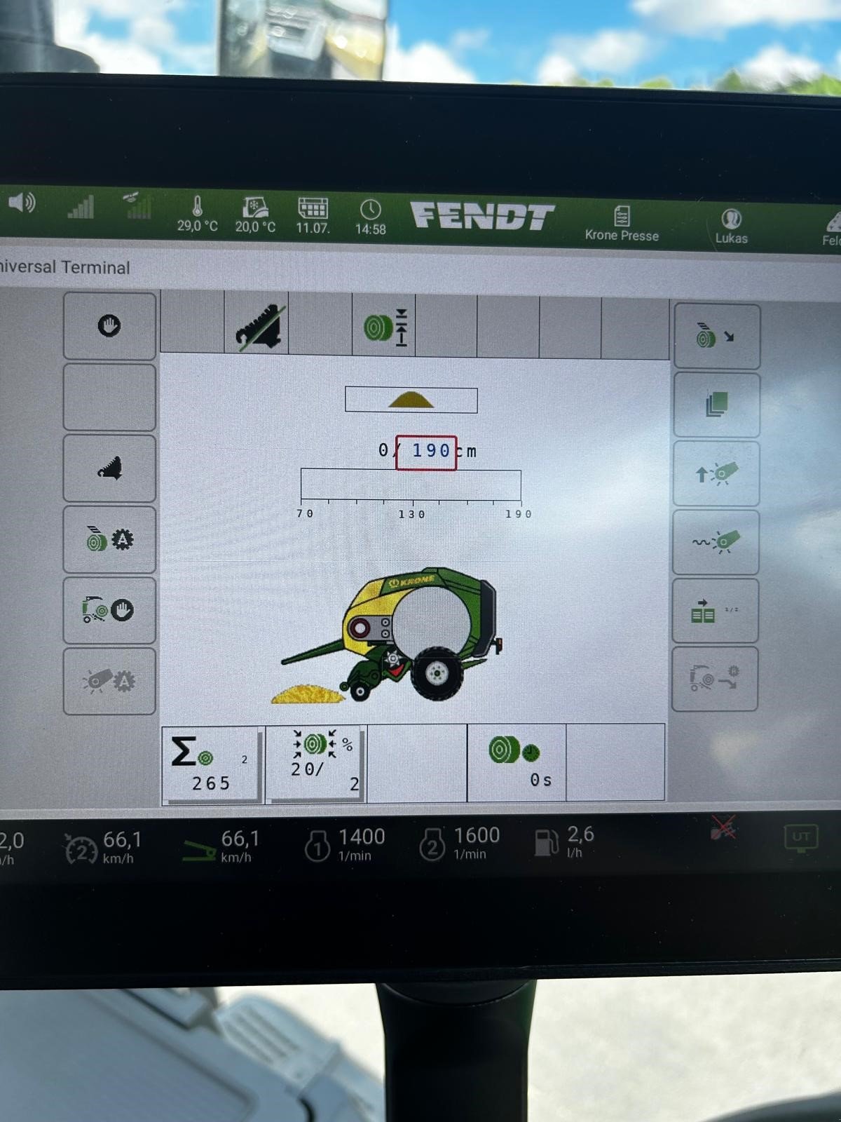 Press-/Wickelkombination a típus Krone VariPack V 190 XC Plus, Gebrauchtmaschine ekkor: Wehretal-Hoheneiche (Kép 8)