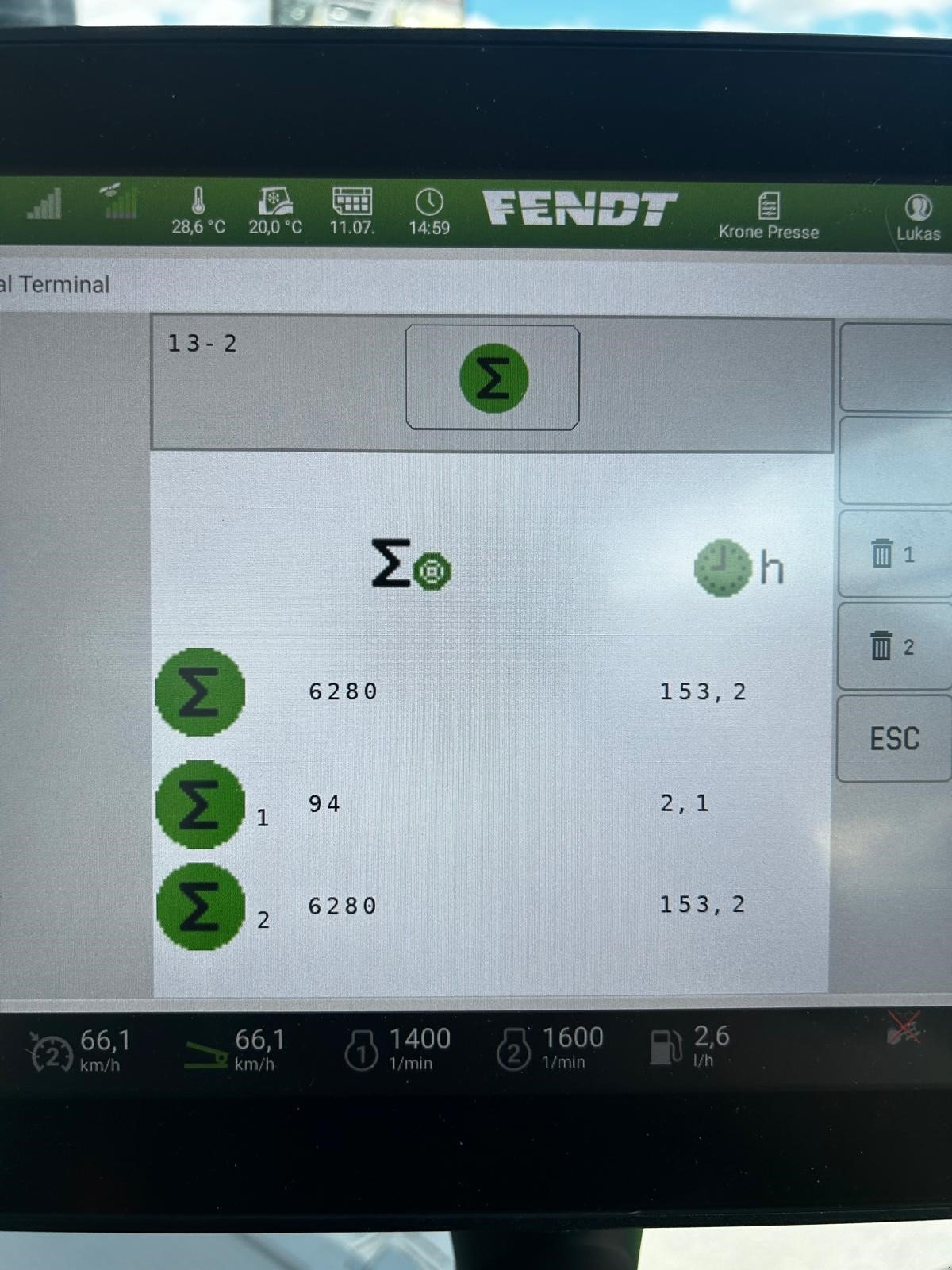 Press-/Wickelkombination za tip Krone VariPack V 190 XC Plus, Gebrauchtmaschine u Wehretal-Hoheneiche (Slika 9)