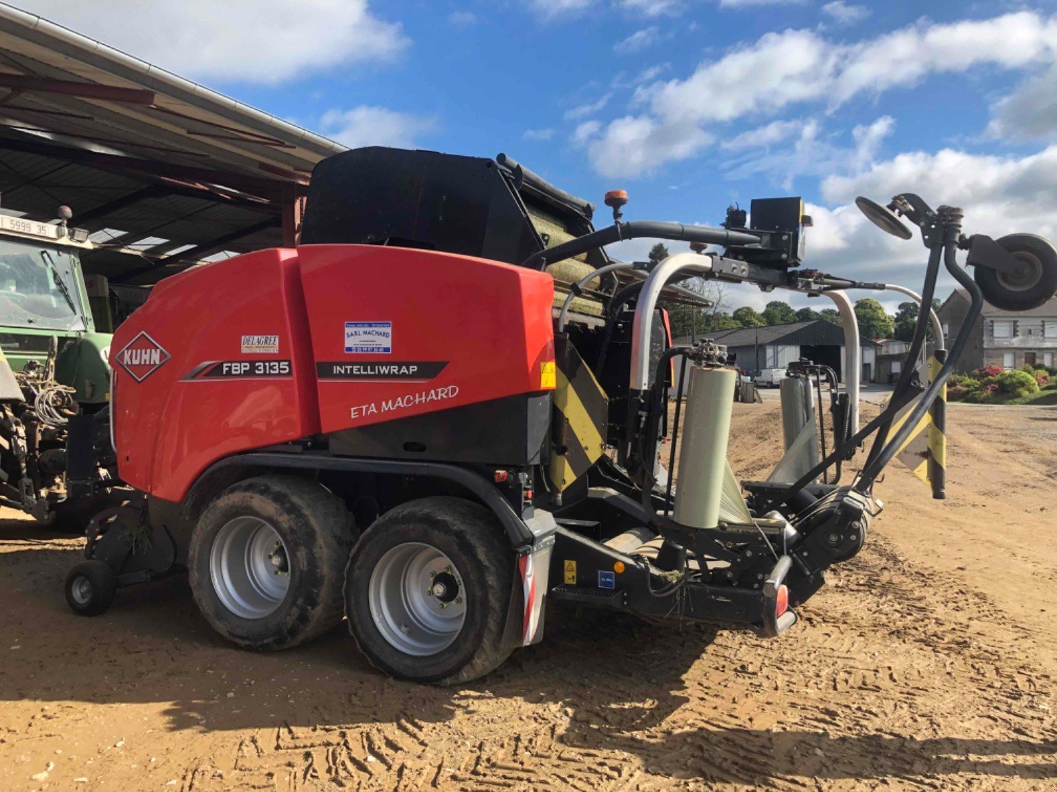 Press-/Wickelkombination van het type Kuhn FBP, Gebrauchtmaschine in Le Horps (Foto 4)