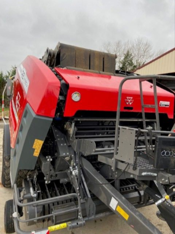 Press-/Wickelkombination van het type Massey Ferguson Protec 4160 V, Gebrauchtmaschine in LIZAC (Foto 4)