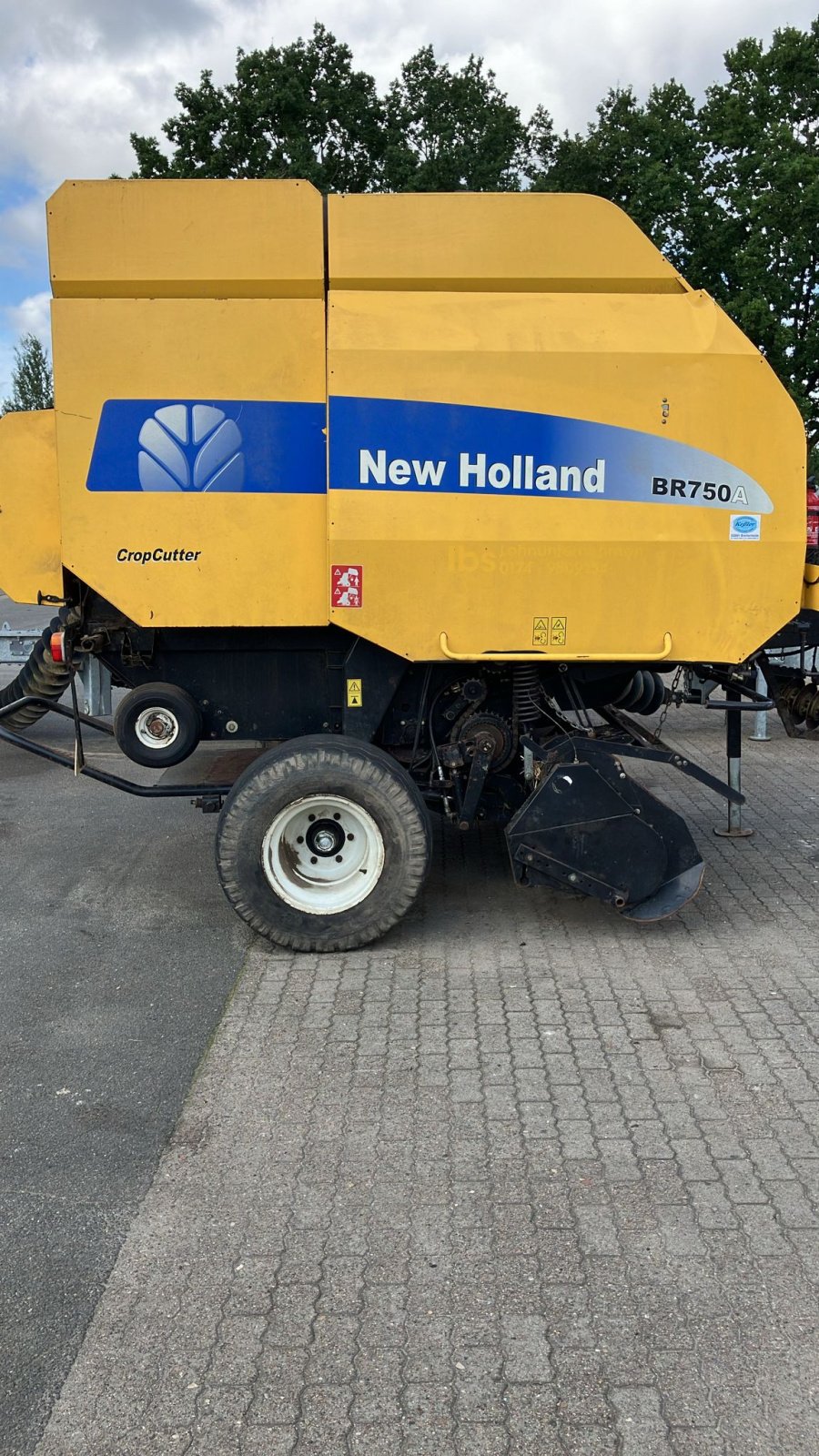 Press-/Wickelkombination a típus New Holland BR 750 A, Gebrauchtmaschine ekkor: Itzehoe (Kép 2)