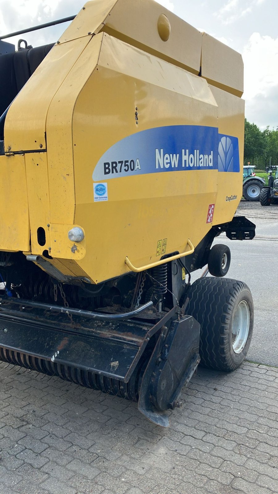 Press-/Wickelkombination of the type New Holland BR 750 A, Gebrauchtmaschine in Itzehoe (Picture 3)