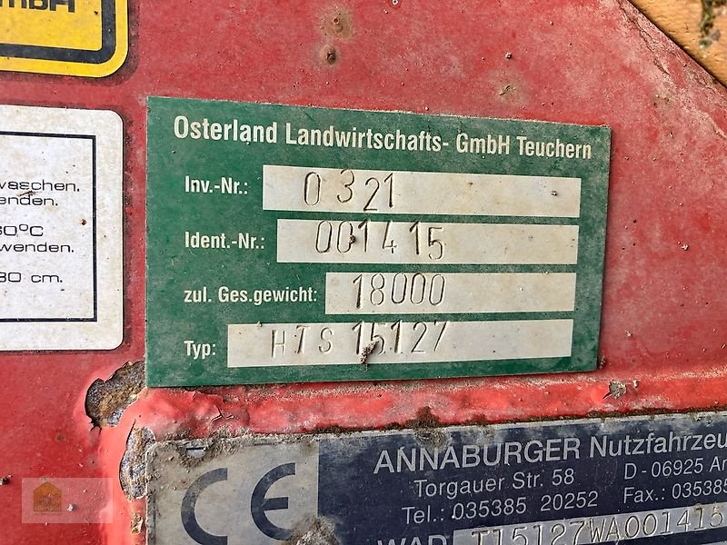 Pumpfass van het type Annaburger HTS 151.27, Gebrauchtmaschine in Salsitz (Foto 16)