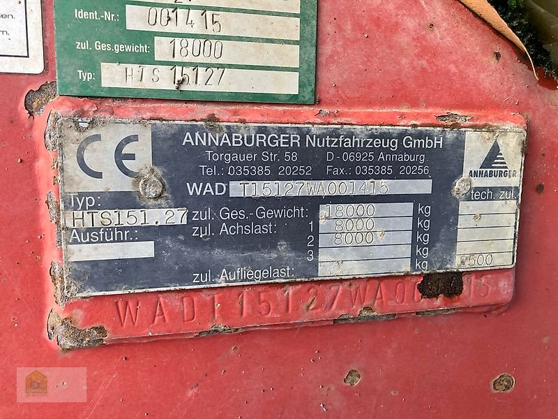 Pumpfass typu Annaburger HTS 151.27, Gebrauchtmaschine v Salsitz (Obrázek 15)