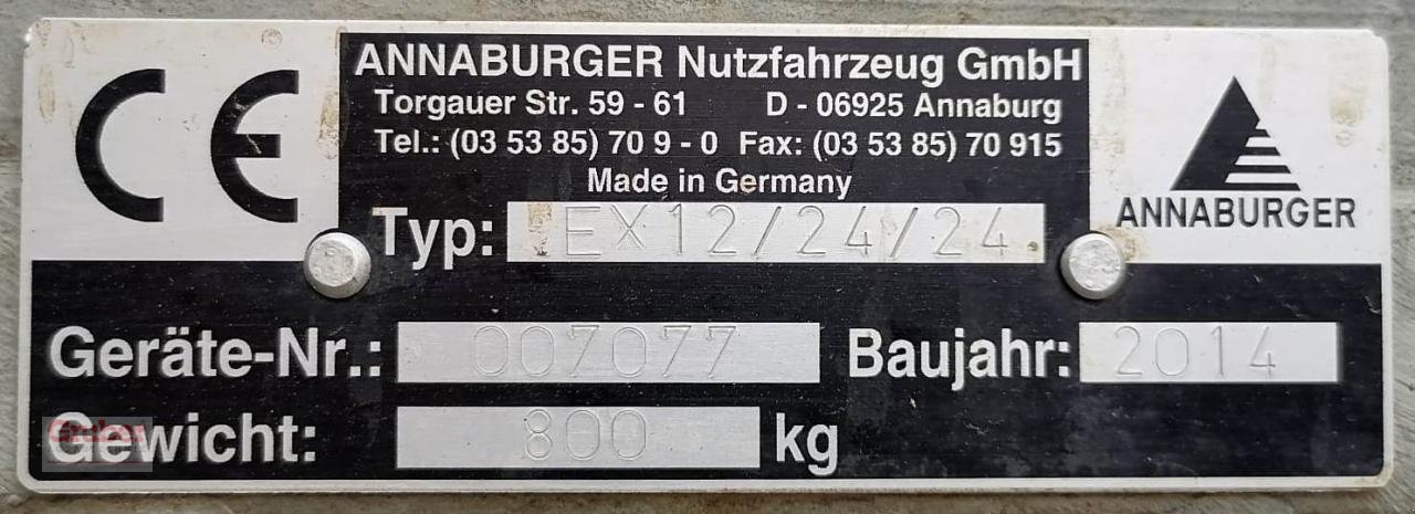 Pumpfass del tipo Annaburger HTS29K27, Gebrauchtmaschine en Elsnig (Imagen 13)