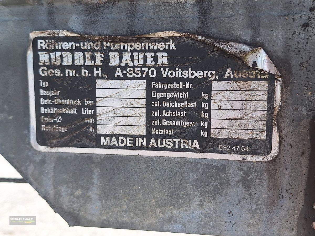 Pumpfass des Typs Bauer 4.000 Liter, Gebrauchtmaschine in Gampern (Bild 19)