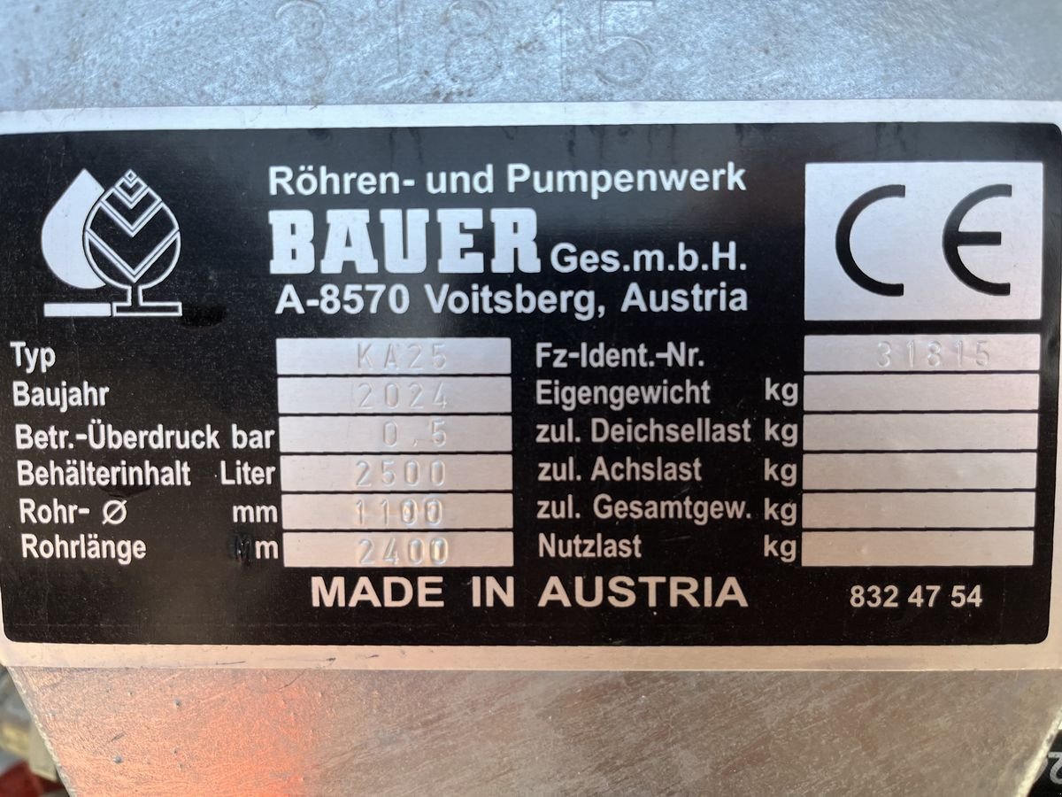 Pumpfass tip Bauer Hochdruck-Aufbaufass, Vorführmaschine in Reith bei Kitzbühel (Poză 3)