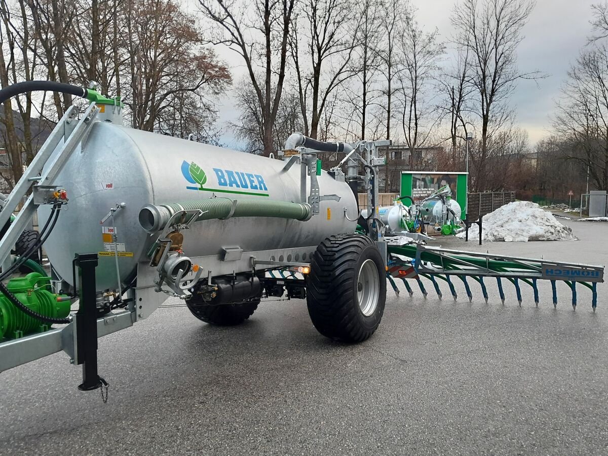 Pumpfass del tipo Bauer Vakuumfass V 63 mit Bomech Schleppschuhverteiler, Neumaschine en Tamsweg (Imagen 6)