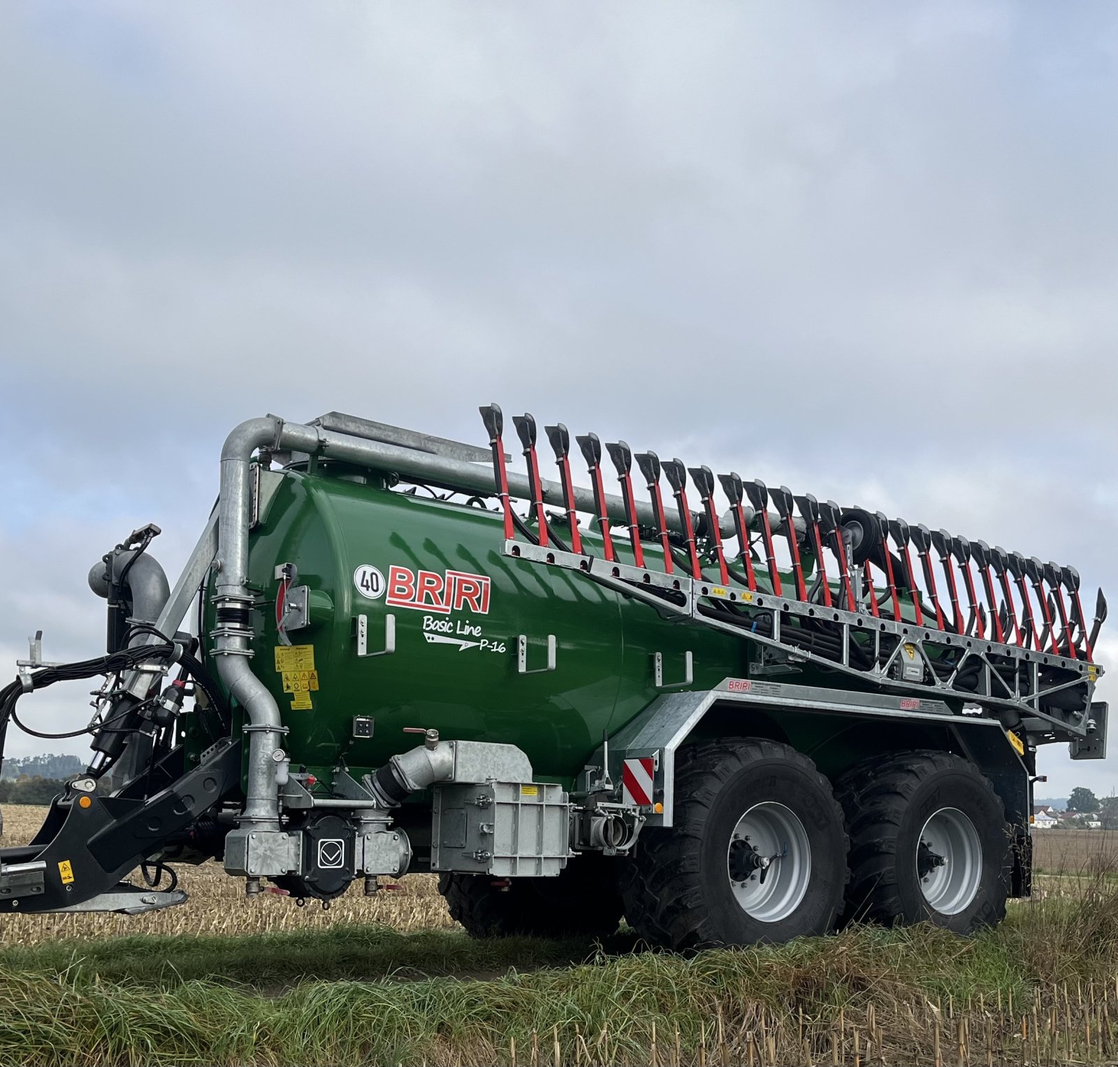 Pumpfass del tipo Briri Basic Line P16 Pumpfass Pumptankwagen (vergl. Wienhoff Samson Kotte Kumm Zunhammer Fliegl Eckart), Gebrauchtmaschine In Aichach (Immagine 8)