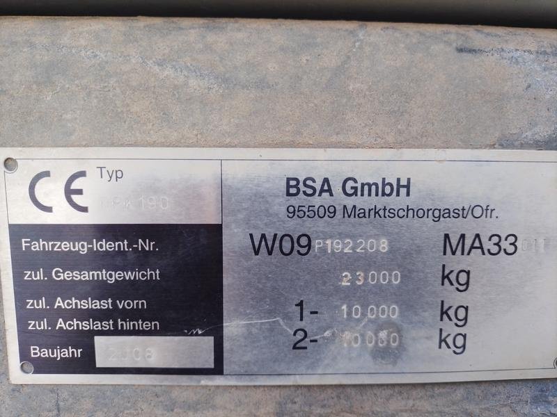 Pumpfass del tipo BSA BPK160, Gebrauchtmaschine en Fürstenstein (Imagen 11)