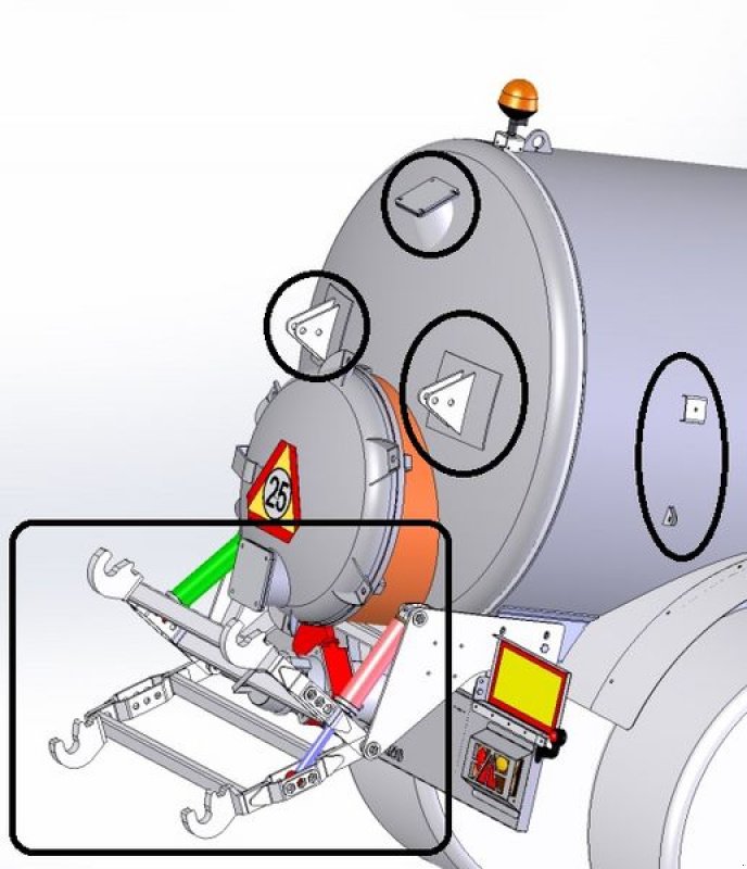 Pumpfass tip Conpexim Güllefässer, Neumaschine in Apetlon (Poză 3)