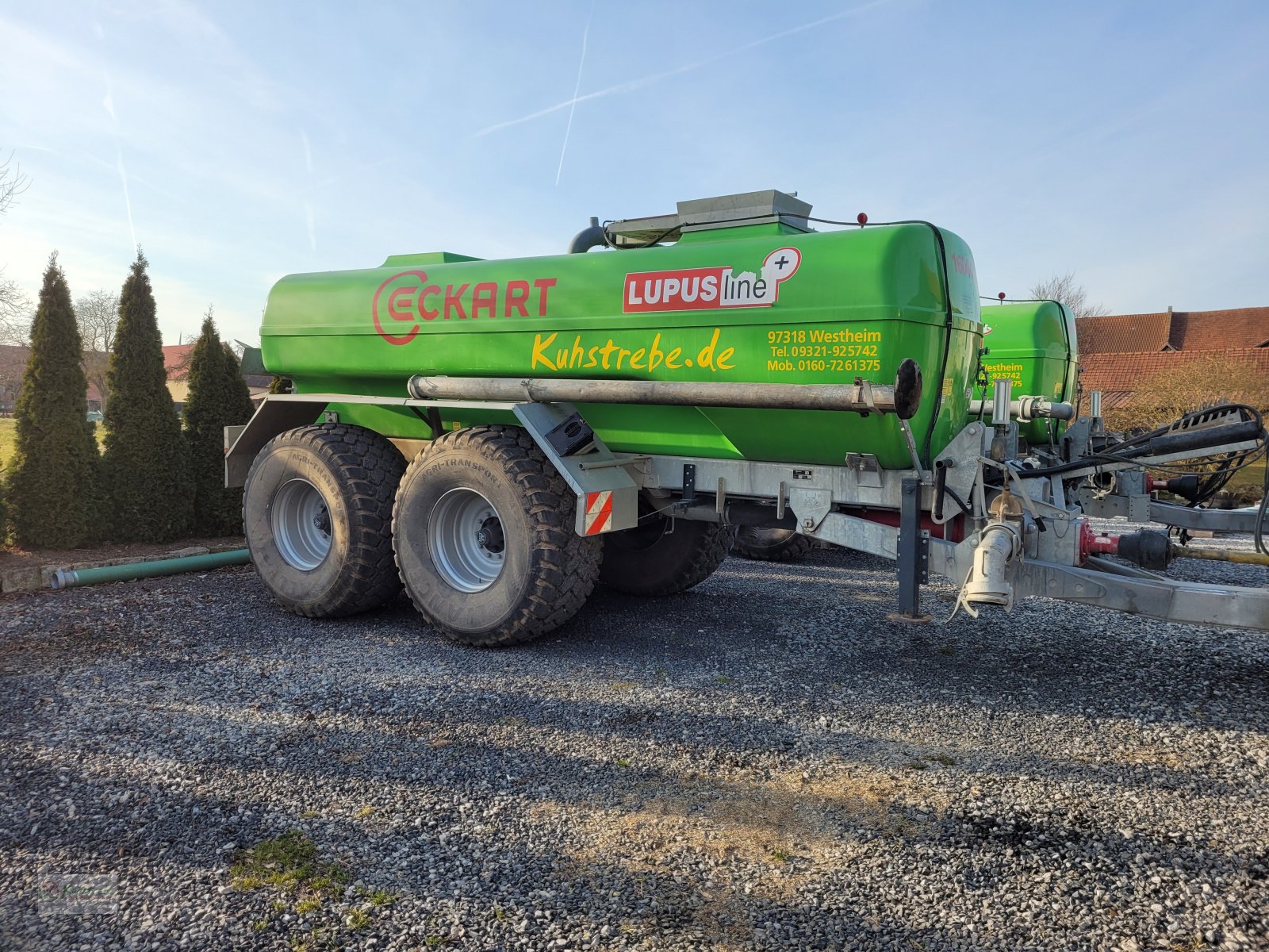 Pumpfass du type Eckart LUPUS 161+, Gebrauchtmaschine en Biebelried (Photo 1)