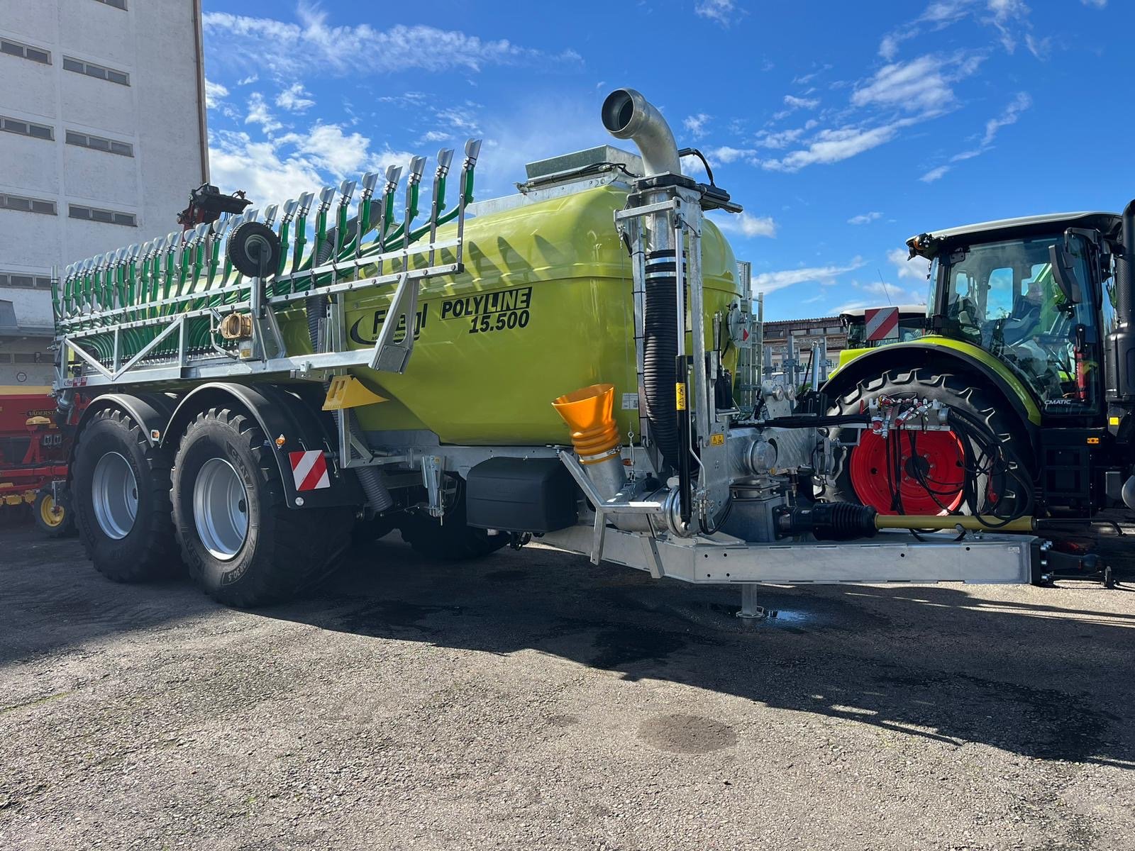 Pumpfass of the type Fliegl PFW 15500 POLY LINE TANDEM, Vorführmaschine in Cham (Picture 1)