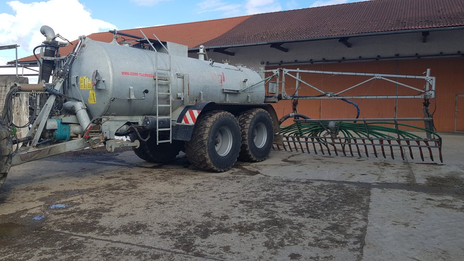 Pumpfass del tipo Fliegl PFW 16000, Gebrauchtmaschine en Mettenheim (Imagen 1)