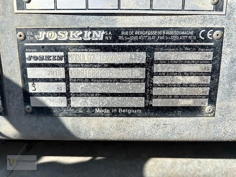Pumpfass типа Joskin 16000 MEB WinPack, Gebrauchtmaschine в Colmar-Berg (Фотография 3)