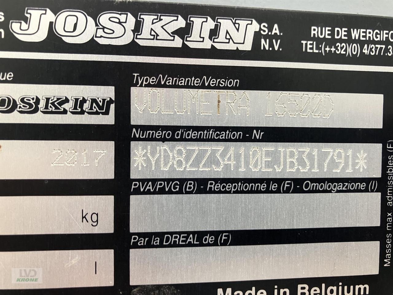 Pumpfass typu Joskin Volumetra 16500D, Gebrauchtmaschine v Spelle (Obrázok 18)