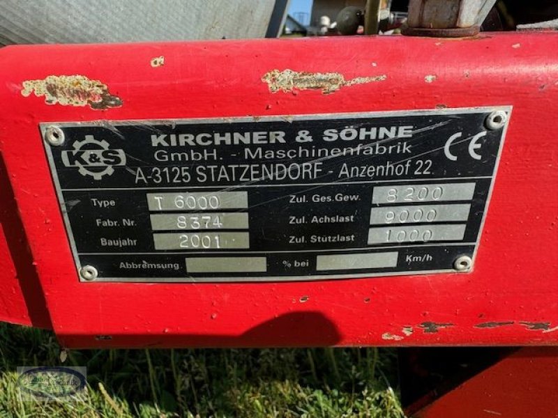 Pumpfass του τύπου Kirchner T 6000, Gebrauchtmaschine σε Münzkirchen (Φωτογραφία 11)