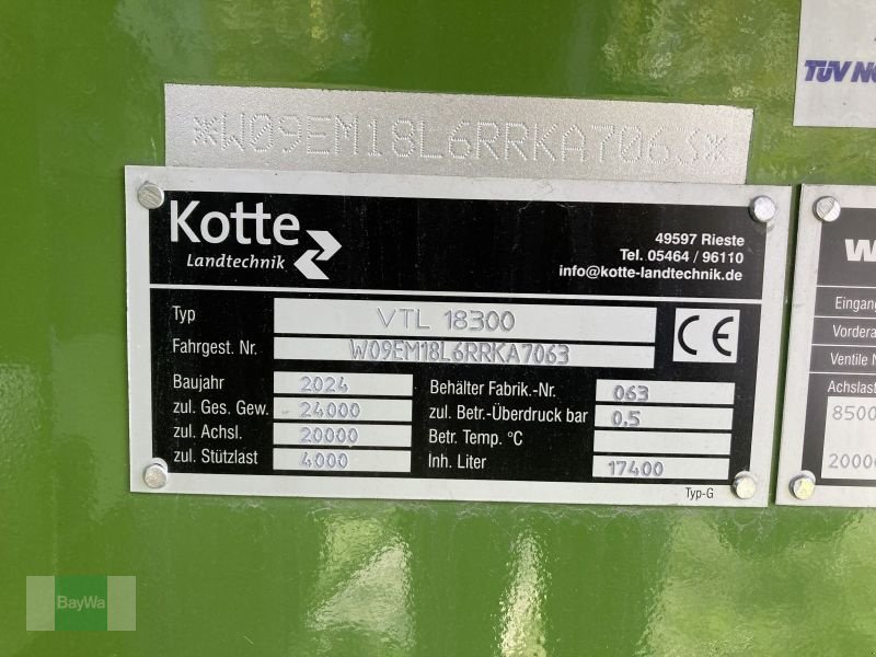 Pumpfass des Typs Kotte GARANT PT 17.300, Vorführmaschine in Kottmar OT Niedercunnersdorf (Bild 1)