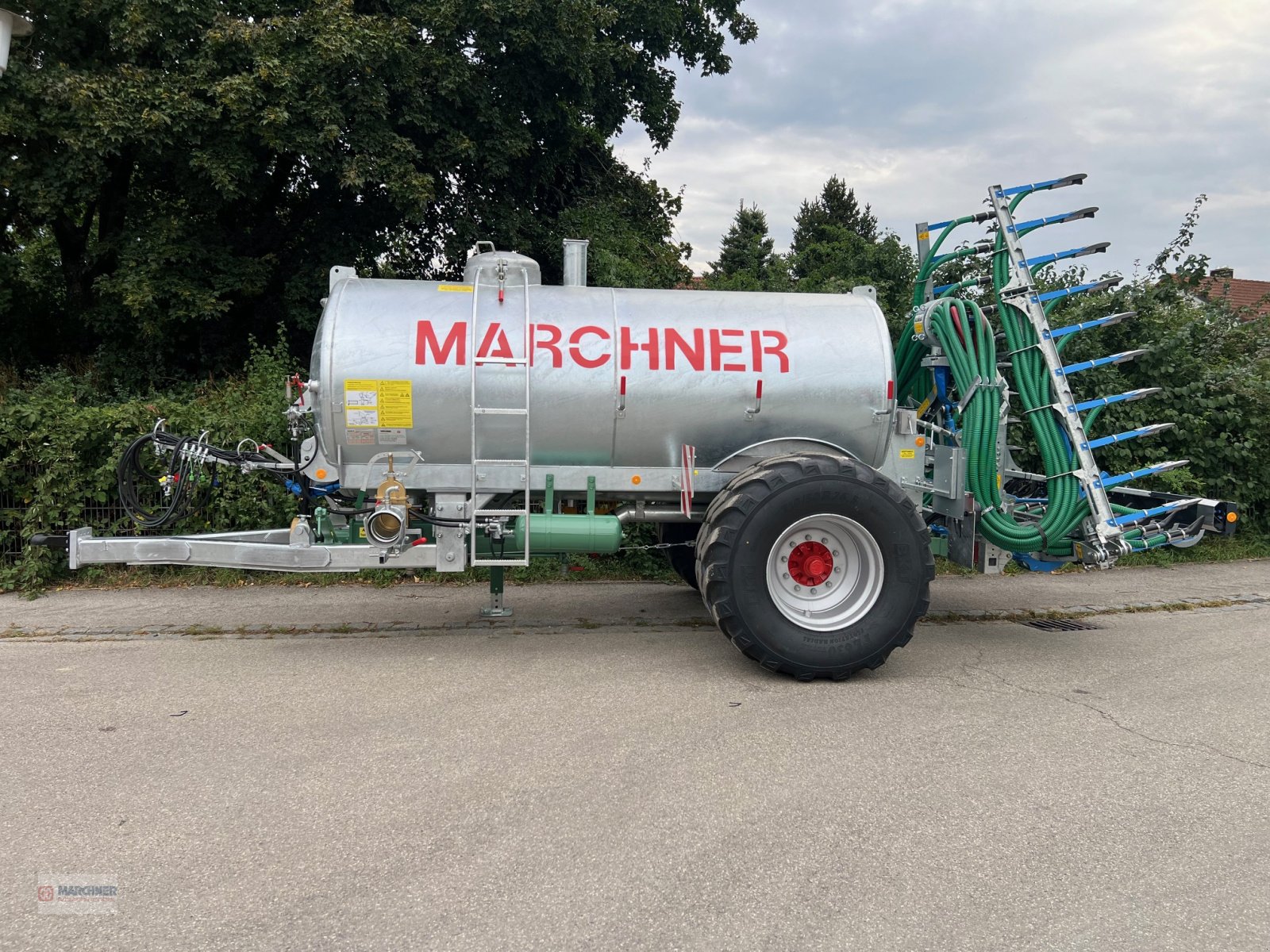 Pumpfass of the type Marchner 6000l, Neumaschine in Winhöring (Picture 1)