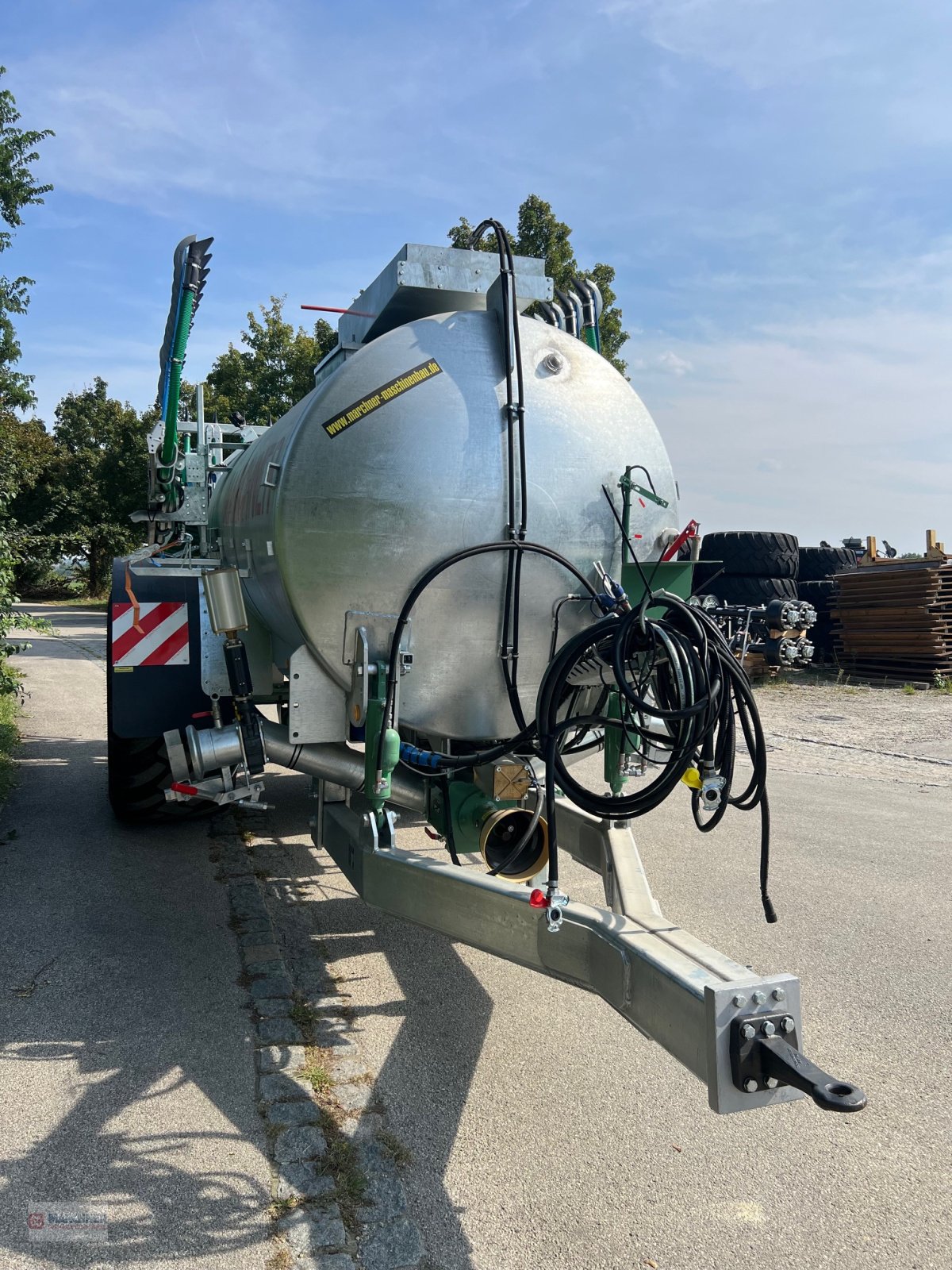 Pumpfass van het type Marchner 8000l, Neumaschine in Winhöring (Foto 4)