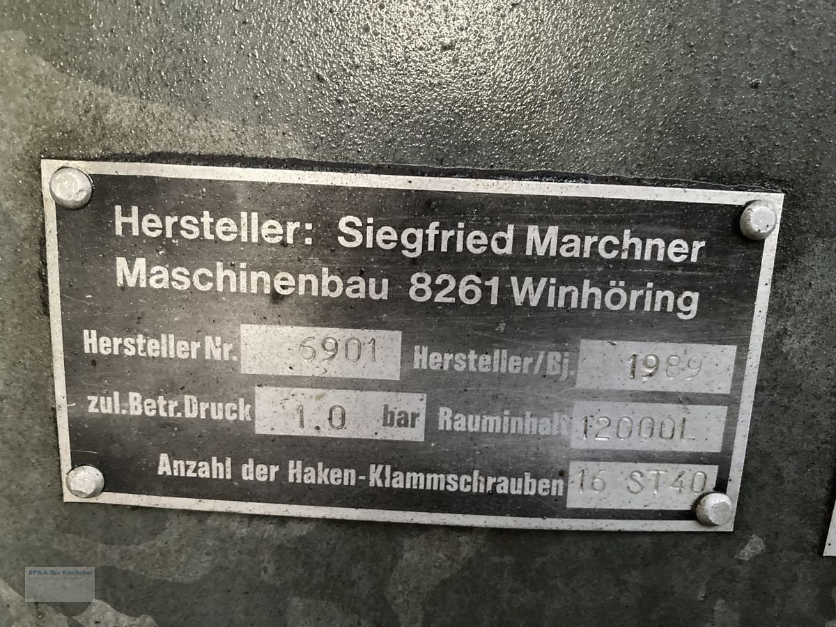 Pumpfass za tip Marchner FW12000, Gebrauchtmaschine u Erlbach (Slika 4)