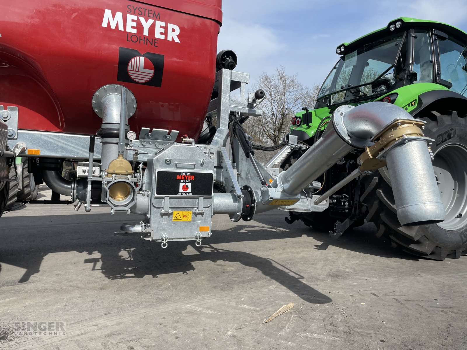 Pumpfass Türe ait Meyer-Lohne MLS 16000 mit Bomech Farmer 15, Neumaschine içinde Ebenhofen (resim 16)