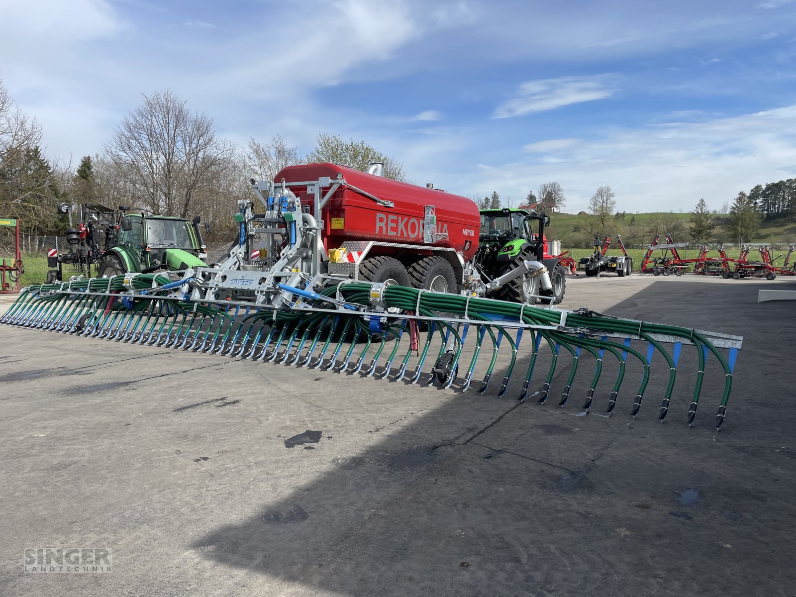 Pumpfass Türe ait Meyer-Lohne MLS 16000 mit Bomech Farmer 15, Neumaschine içinde Ebenhofen (resim 19)