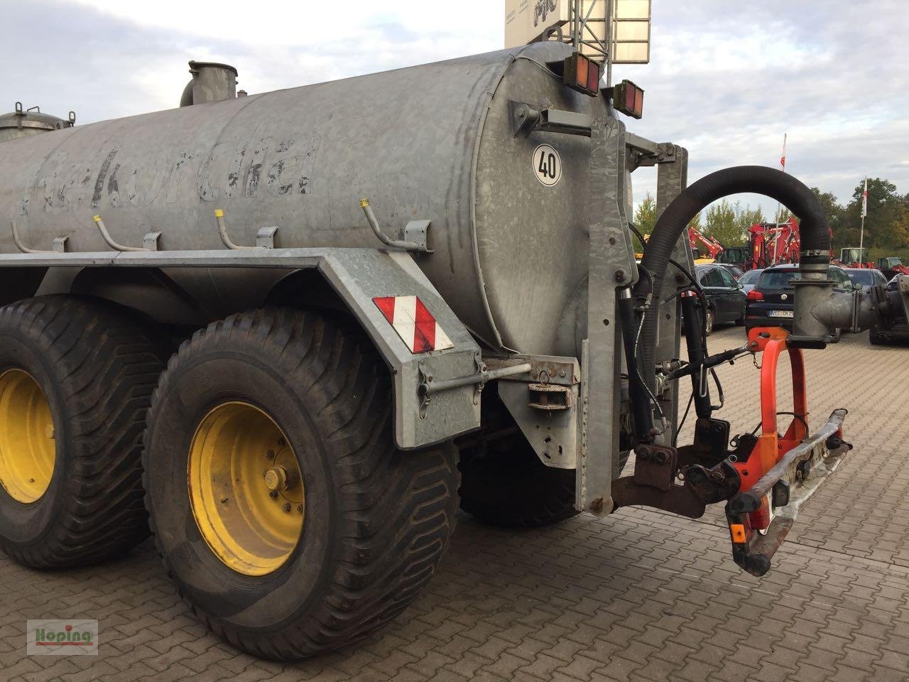 Pumpfass van het type Meyer-Lohne PW 14000T, Gebrauchtmaschine in Bakum (Foto 7)