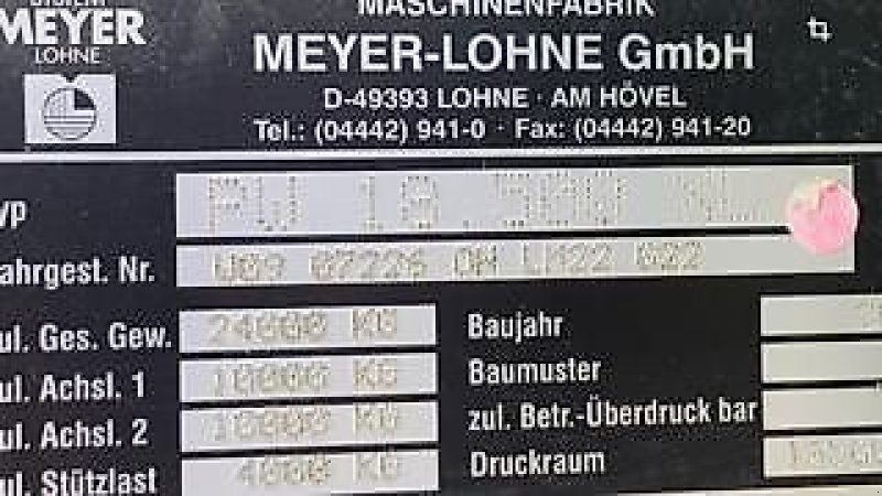 Pumpfass typu Meyer-Lohne PW 18.500 XL, Neumaschine v Bellenberg (Obrázok 12)