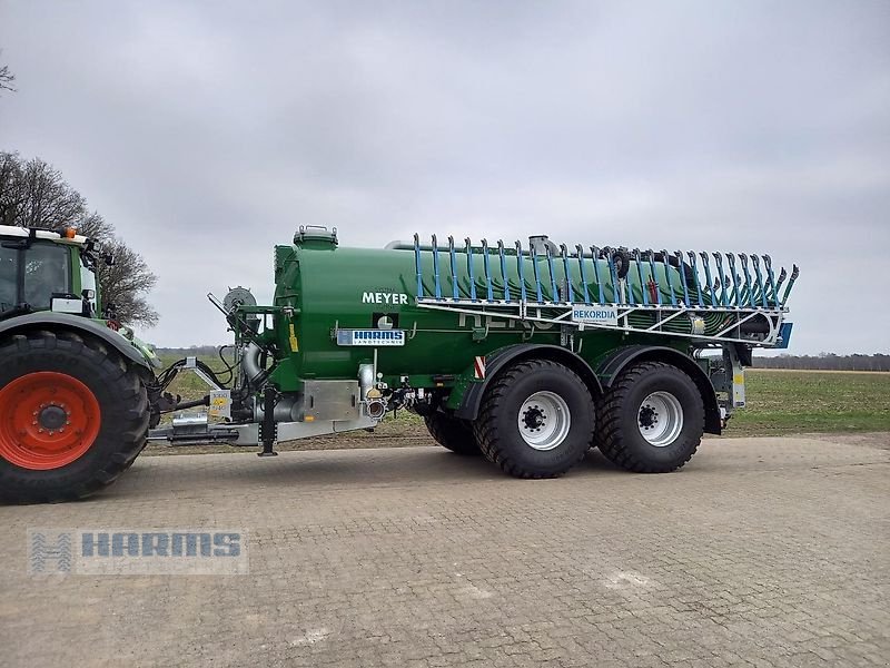 Pumpfass Türe ait Meyer-Lohne Rekordia XL 18500L  + Bomech farmer 15m, Vorführmaschine içinde Sassenholz (resim 2)