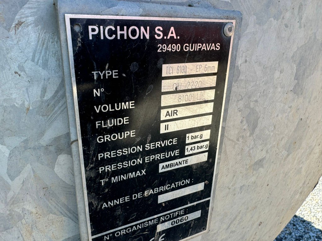 Pumpfass типа Pichon TCI 8100, Gebrauchtmaschine в YTRAC (Фотография 10)