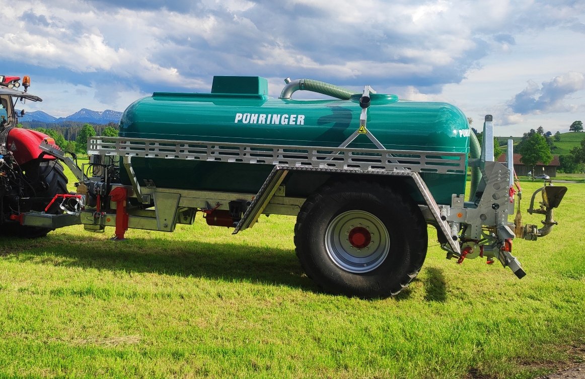 Pumpfass от тип Pühringer 10500 l Güllefass mit Schleppfix Verteiler, Gebrauchtmaschine в Grünenbach (Снимка 1)