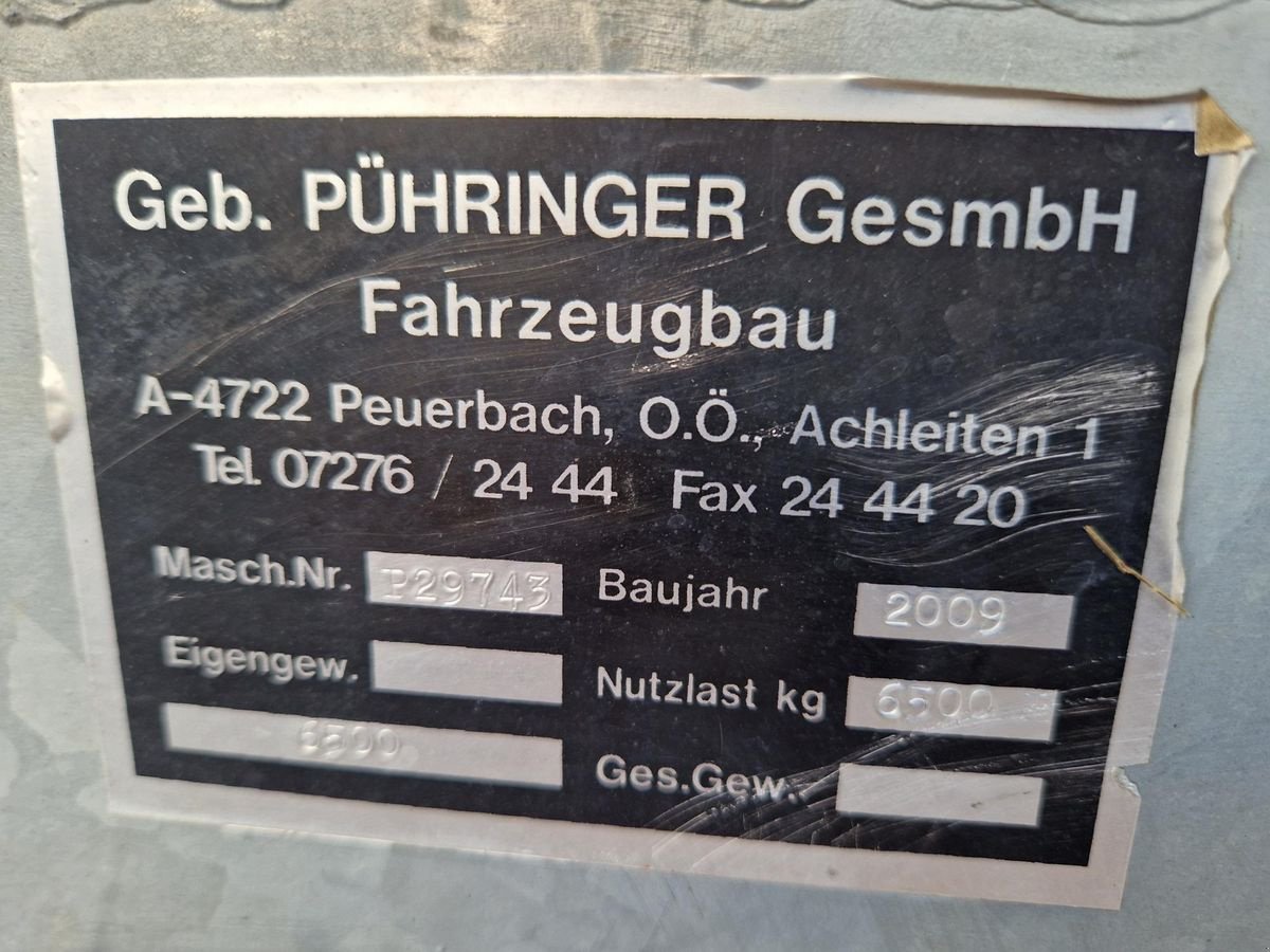 Pumpfass a típus Pühringer 6500 Liter, Gebrauchtmaschine ekkor: Grünbach (Kép 14)