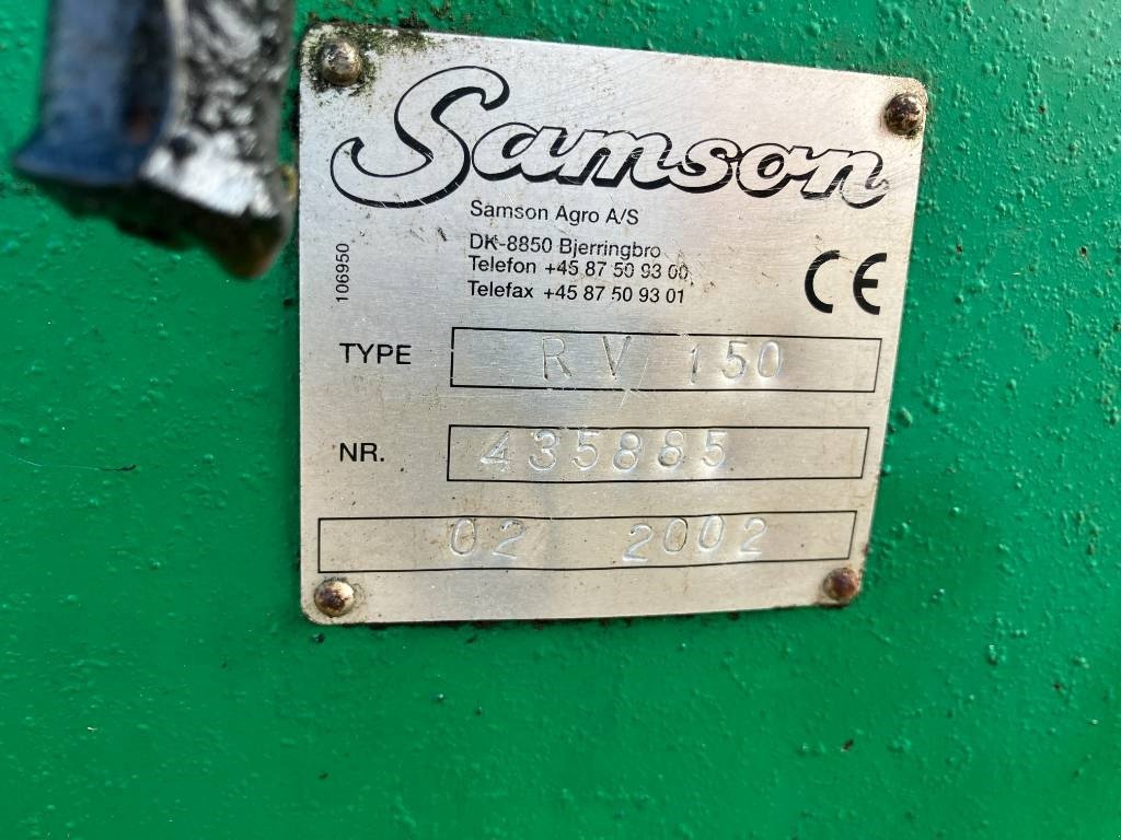 Pumpfass του τύπου Samson RV 150, Gebrauchtmaschine σε Hinnerup (Φωτογραφία 6)