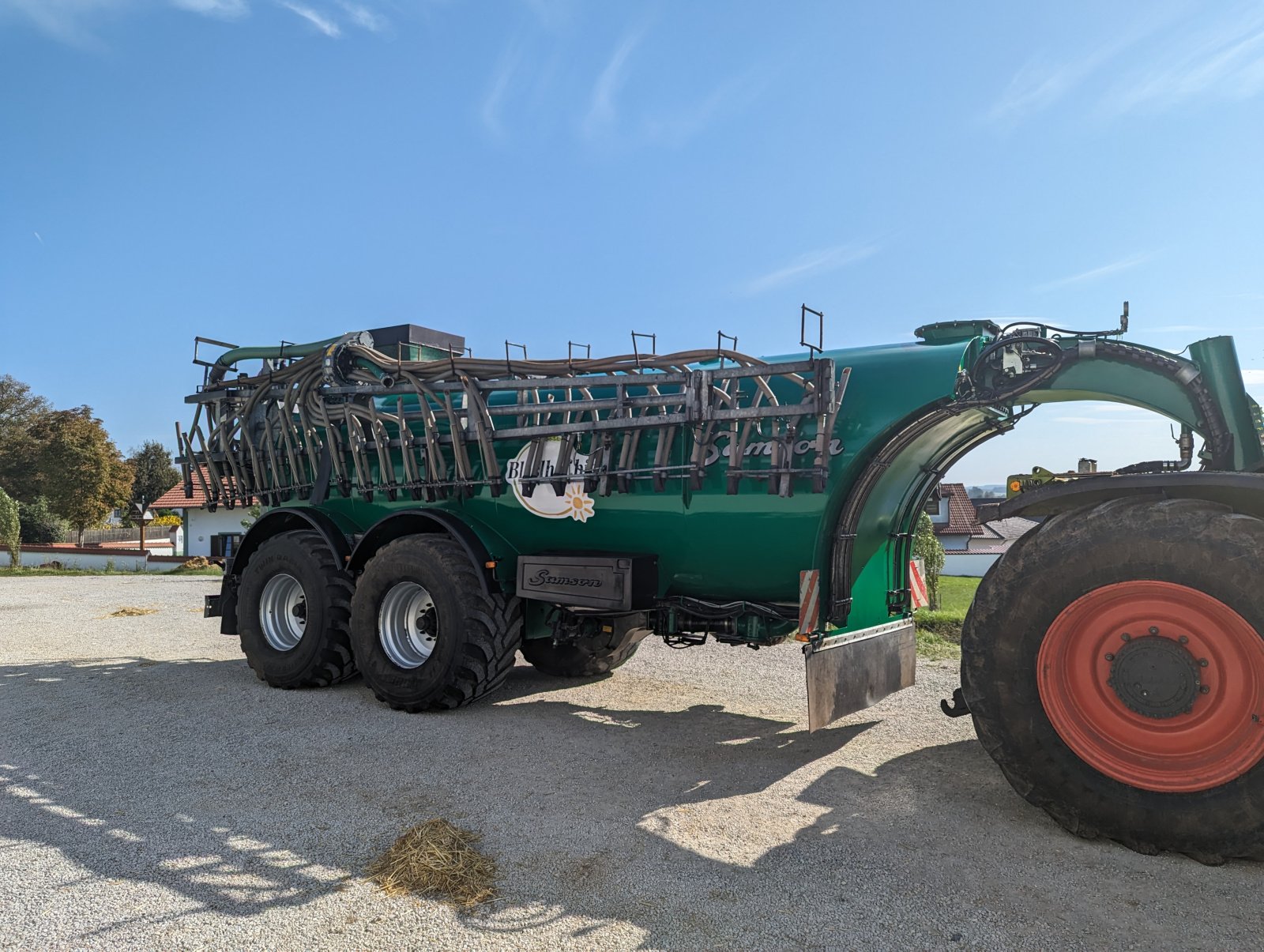 Pumpfass van het type Samson SG 23 Schwanenhals Fass Xerion, Gebrauchtmaschine in Kelheim (Foto 8)