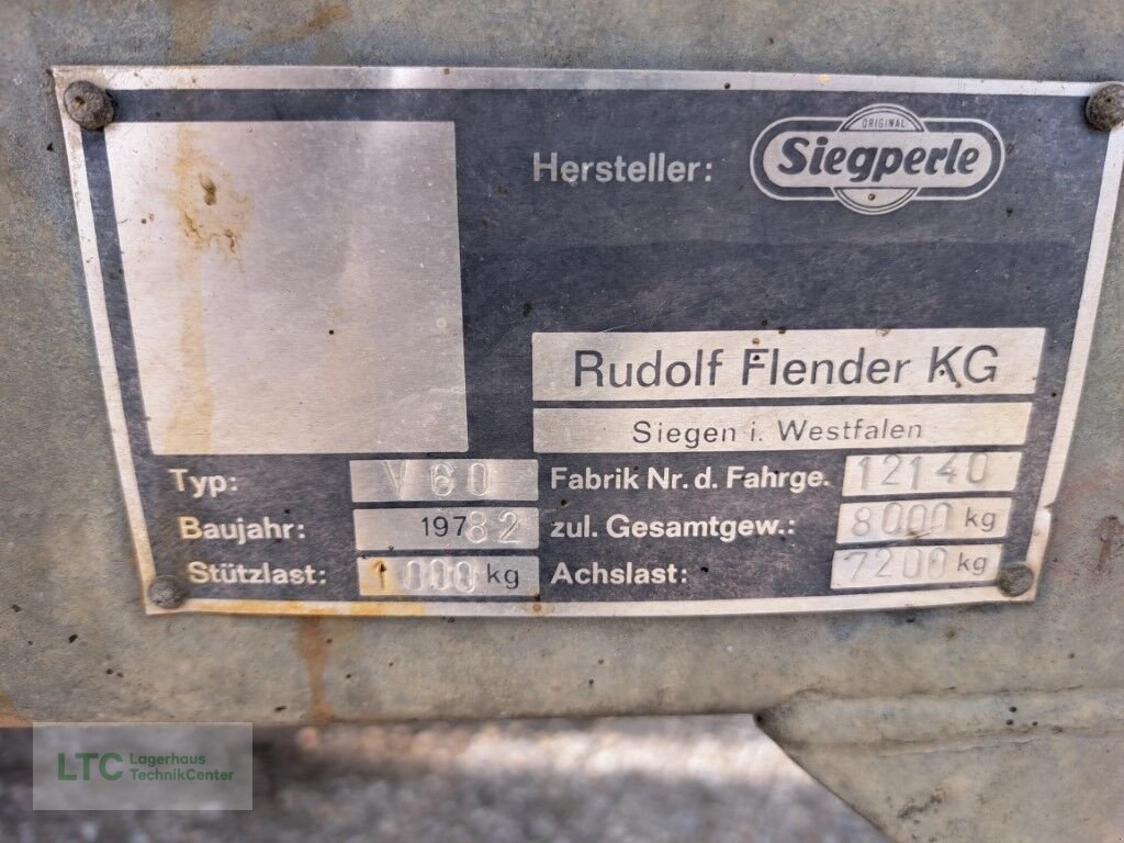 Pumpfass du type Sonstige Siegperle 6000L Güllefass V60, Gebrauchtmaschine en Redlham (Photo 12)