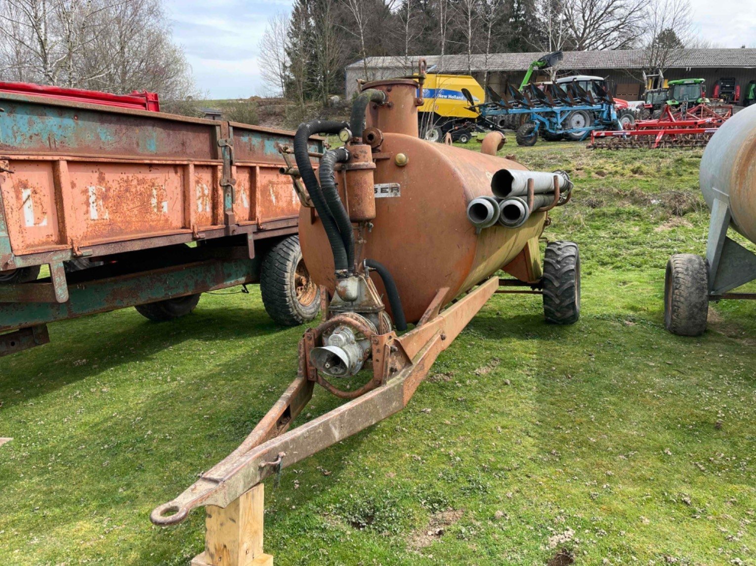 Pumpfass van het type Sonstige Tonne à lisier 4000 Samas, Gebrauchtmaschine in LA SOUTERRAINE (Foto 2)