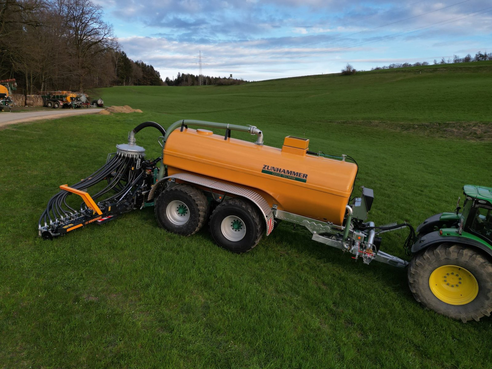 Pumpfass del tipo Zunhammer SKE17PU mit Schlitzgerät und EHR / Iso-Bus, Gebrauchtmaschine en Fischach (Imagen 1)