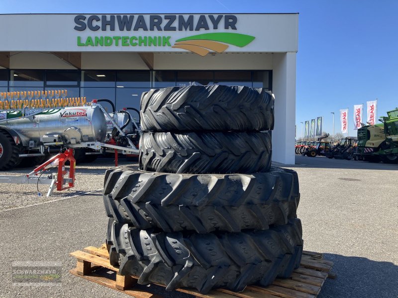 Rad Türe ait BKT 340/85R38+12.4-24 zu Steyr 975A, Gebrauchtmaschine içinde Gampern (resim 1)